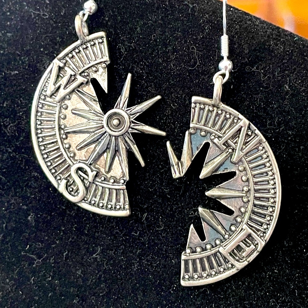 Compass Earrings